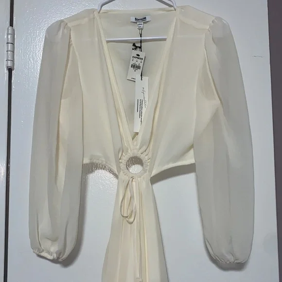 NWT Limited Edition Express cut out high-low dress - Picture 2 of 5